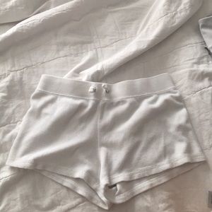 Juicy couture towel shorts